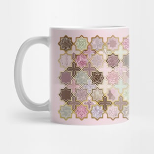 Neapolitan Geometric Tile Pattern Mug